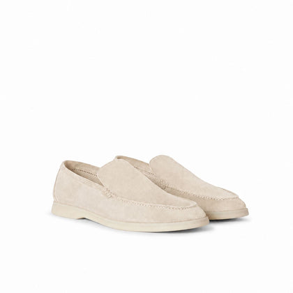 Loro Piana Mokassin Summer Walk - Sandbeige