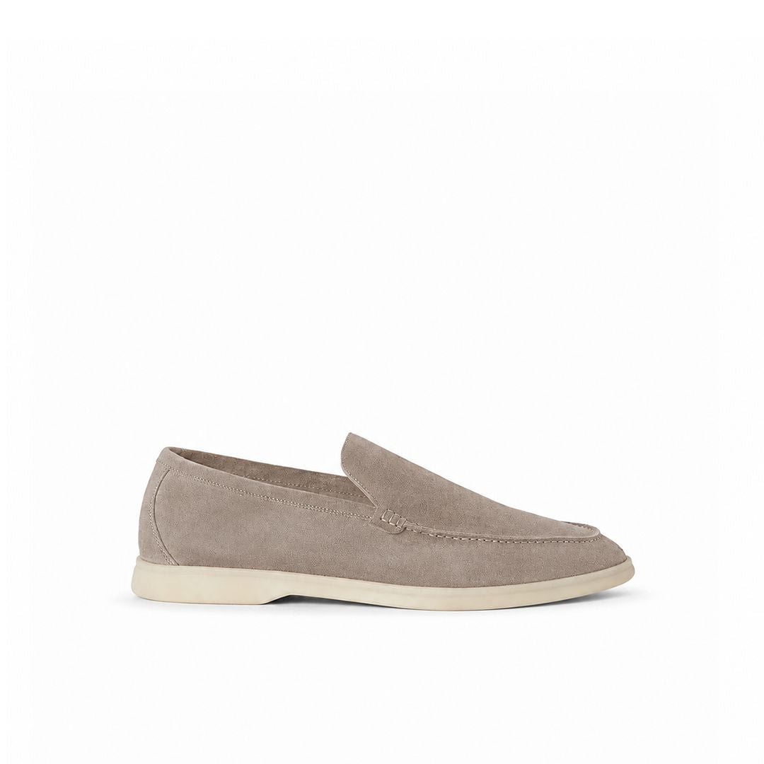 Loro Piana Mokassin Summer Walk - Greige
