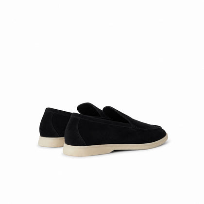 Loro Piana Mokassin Summer Walk - Schwarz