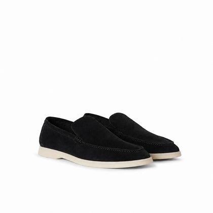 Loro Piana Mokassin Summer Walk - Schwarz