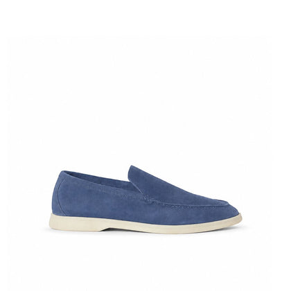 Loro Piana Mokassin Summer Walk - Riviera Blau