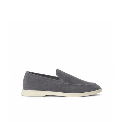 Loro Piana Mokassin Summer Walk - Anthrazit