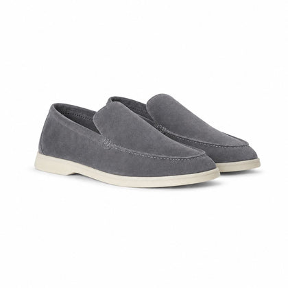 Loro Piana Mokassin Summer Walk - Anthrazit