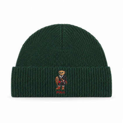Ralph Lauren Polo Bear Rippstrickmütze