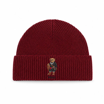 Ralph Lauren Polo Bear Rippstrickmütze