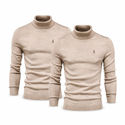 Ralph Lauren Double Elegance Rollkragenpullover – Kaufe 1, Erhalte 1 Gratis