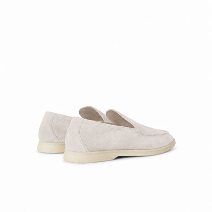 Loro Piana Mokassin Summer Walk - Cremeweiß
