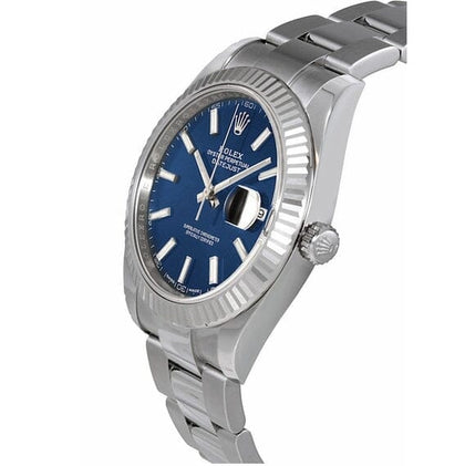 Rolex Datejust 126334 - Blaues Zifferblatt, Oyster-Armband, 41mm
