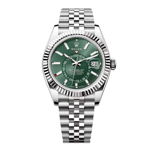 Rolex Sky-Dweller Mit Grünem Zifferblatt 336934-0001