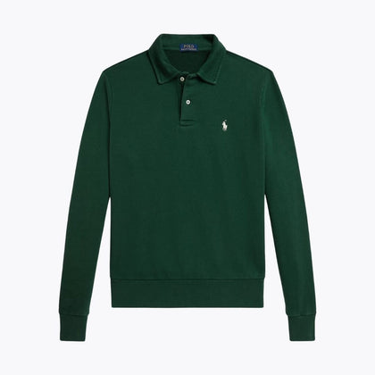 Ralph Lauren Loopback Fleece Sweatshirt Mit Kragen