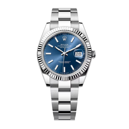 Rolex Datejust 126334 - Blaues Zifferblatt, Oyster-Armband, 41mm