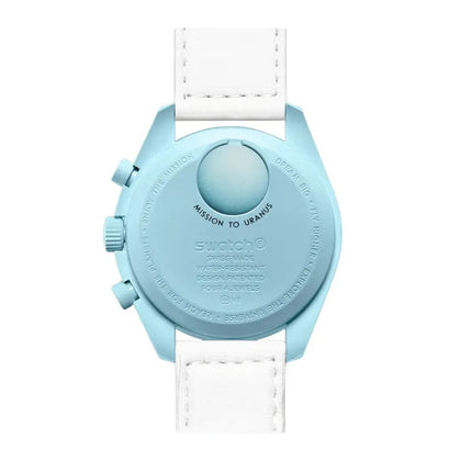 Omega X Swatch Speedmaster Moonswatch "mission to Uranus" Chronograph