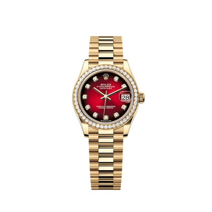 Rolex Datejust 31mm Diamant-Lünette Zifferblatt 278288RBR