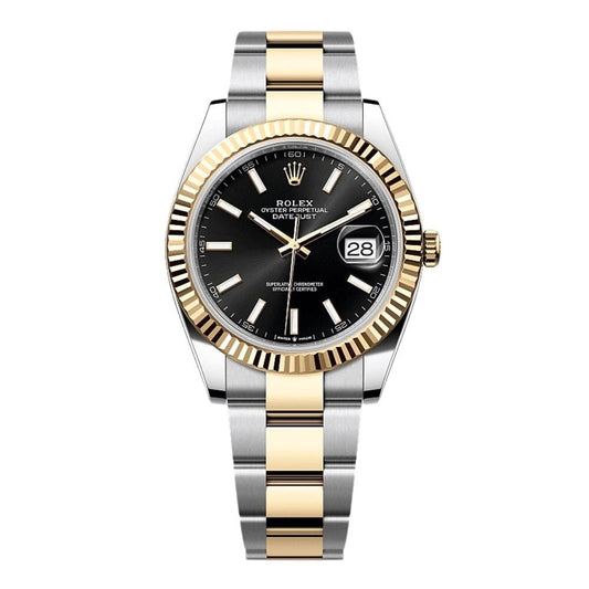 Rolex Datejust Oystersteel 126333 'gold White' - Luxusuhr