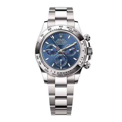 Rolex Daytona 126509 Weißgold Mit Blauem Zifferblatt