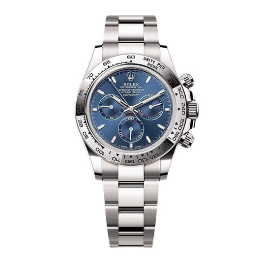Rolex Daytona 126509 Weißgold Mit Blauem Zifferblatt