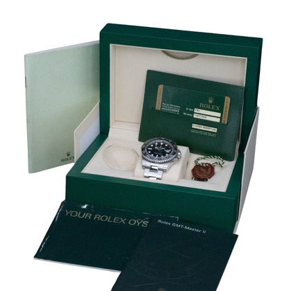 Rolex GMT-Master II 116710LN "schwarzes Zifferblatt" 40mm