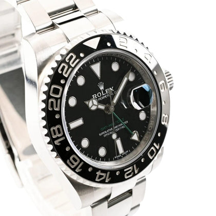 Rolex GMT-Master II 116710LN "schwarzes Zifferblatt" 40mm