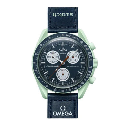 Omega X Swatch Speedmaster Moonswatch "mission on Earth" Chronograph
