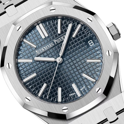 Audemars Piguet Royal Oak "midnight Blue" Herrenarmbanduhr