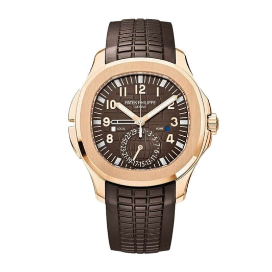 Patek Philippe Aquanaut Travel Time GMT 5164 Handgefertigt