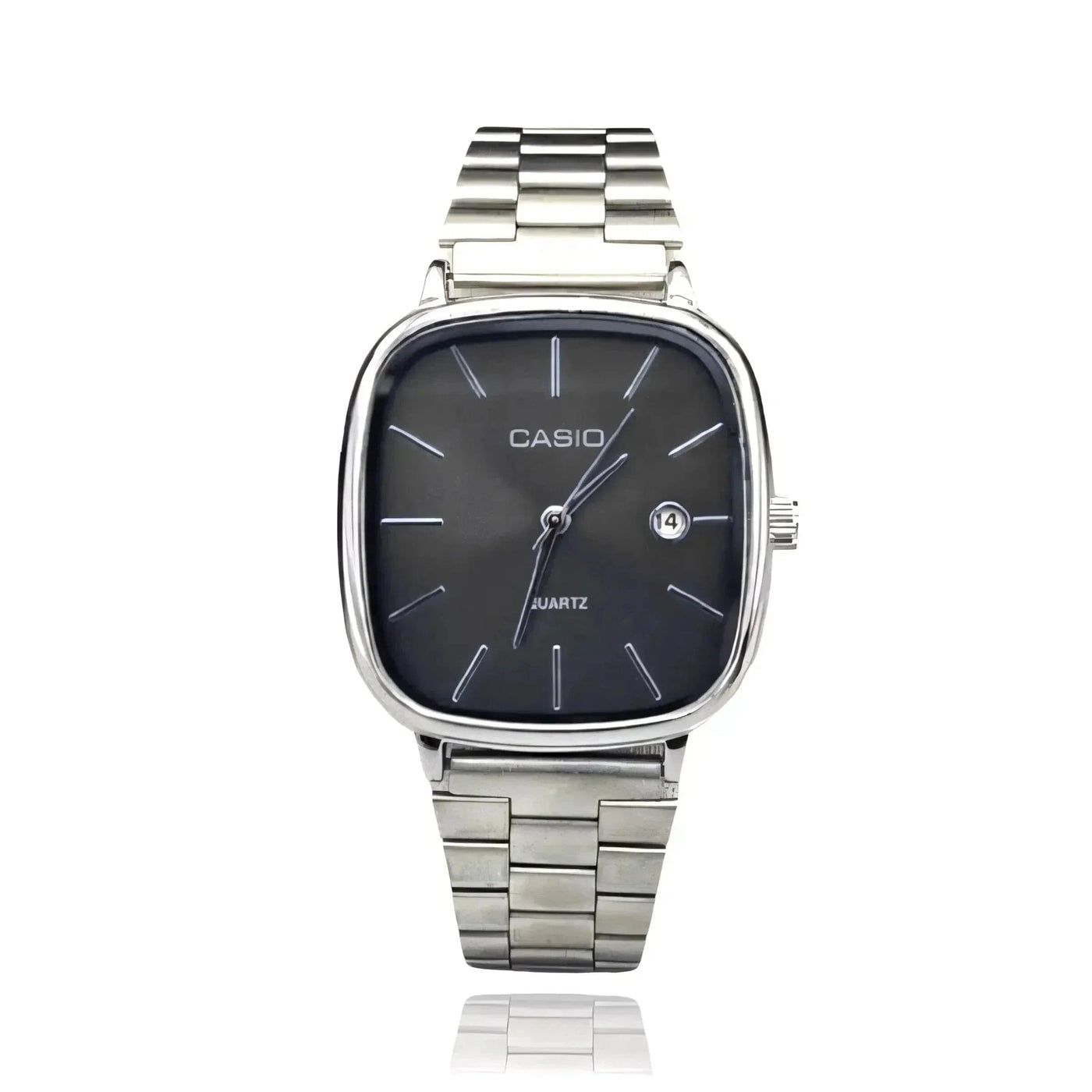CASIO Luxuriöse 36mm Armbanduhr - Wasserdicht | Edelstahl