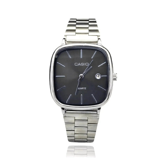 CASIO Luxuriöse 36mm Armbanduhr - Wasserdicht | Edelstahl