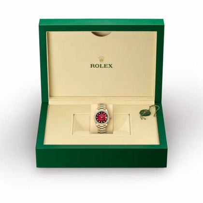 Rolex Datejust 31mm Diamant-Lünette Zifferblatt 278288RBR