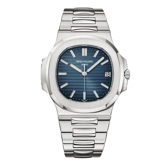 Patek Philippe Nautilus 'blue Gradient' Herrenarmbanduhr