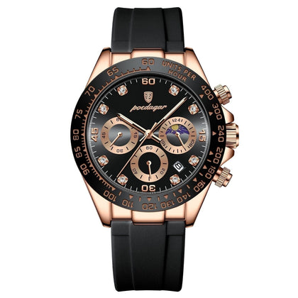 Poedagar Chronograph Mit Datumsanzeige